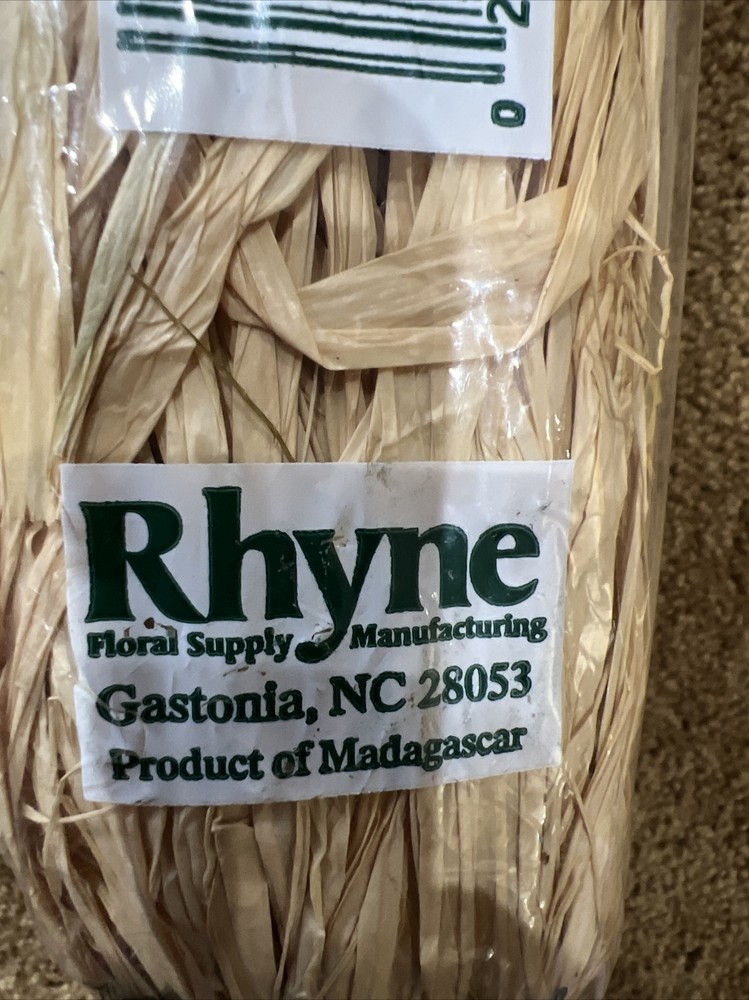Raffia, Natural Madagascar 8oz