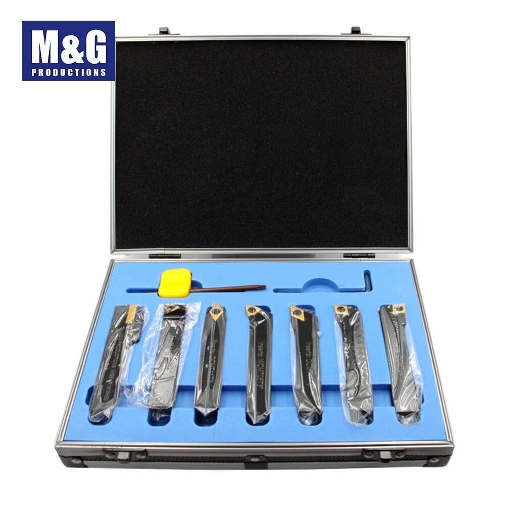7pcs Indexable Turning Tool Set,16mm