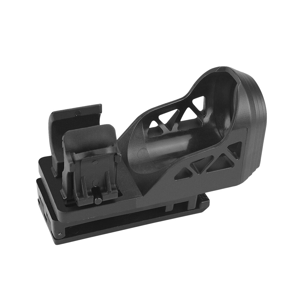 Tactical 360 Rotating Flashlight Fast Holster Lever Side Lock System Quick Case