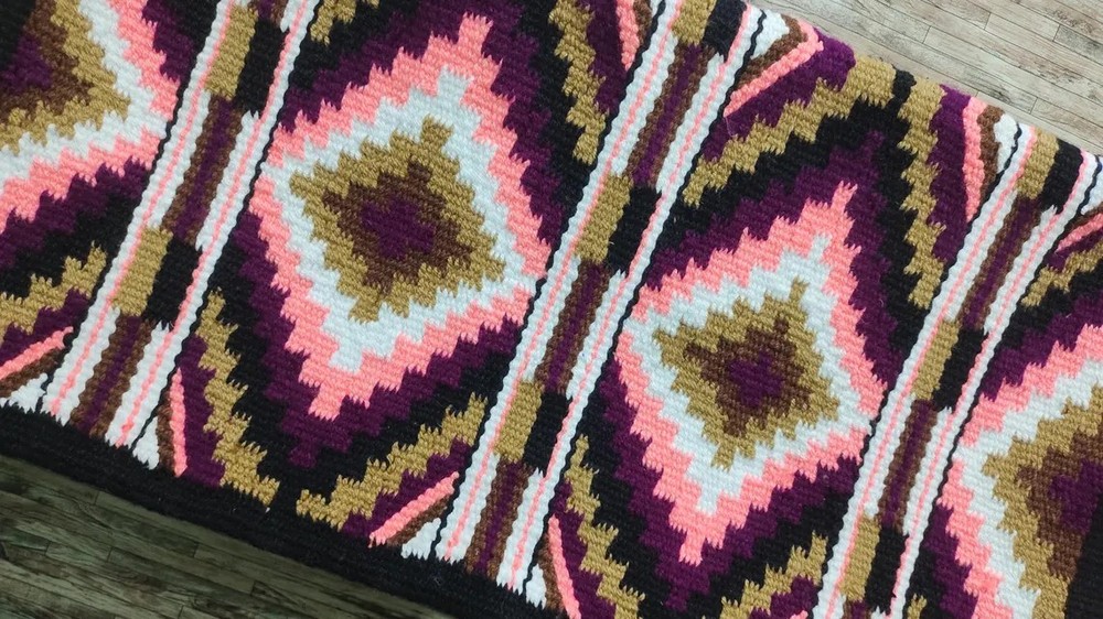 Western Ranch Saddle Blanket | Handwoven 100% NZ Wool Pad All Sizes