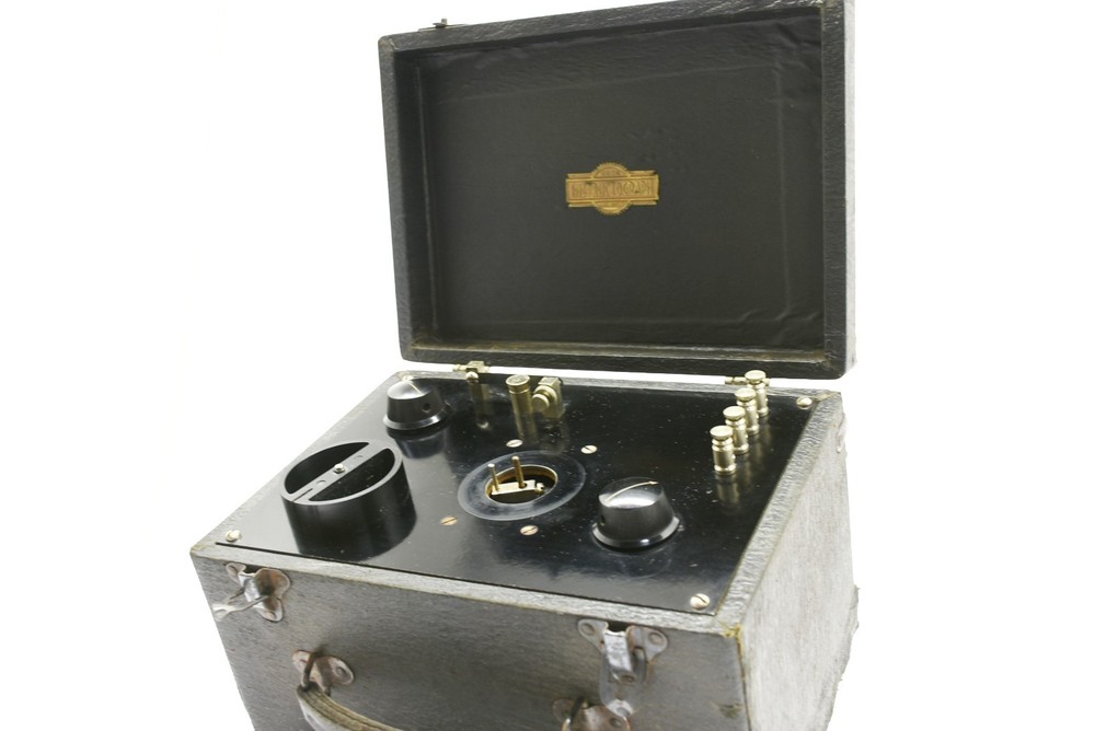 Vintage Instructograph Morse Code CW Trainer Machine + Box HAM