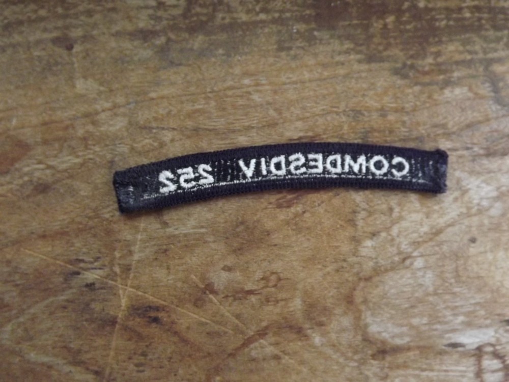 Navy COMDESDIV 252 Tab - INV# C1478