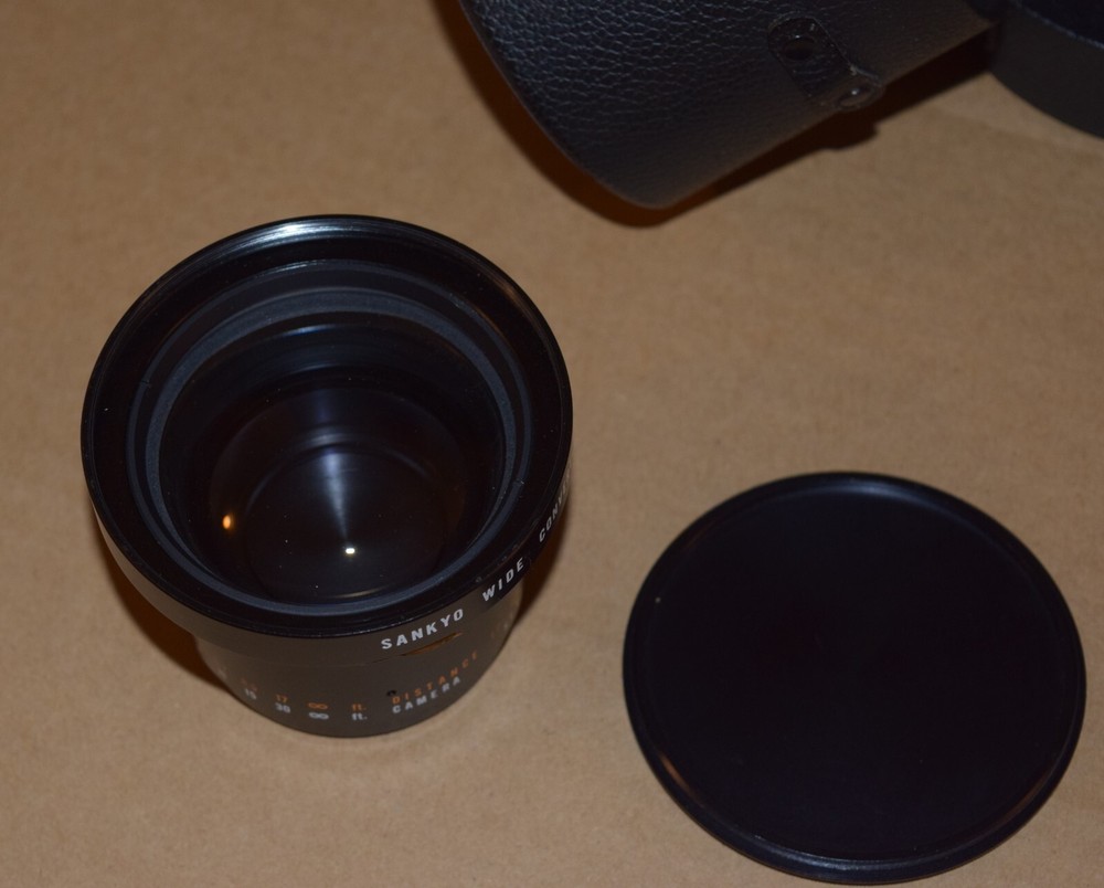 Sankyo Wide Converter X 0.75 With Leather Case