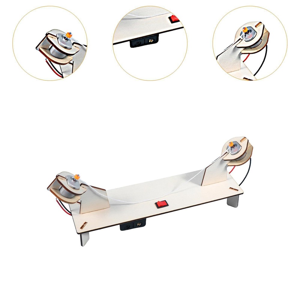 DIY Standing Wave Experiment Kit, Hand-Assembled Portable Teaching Props, Stem