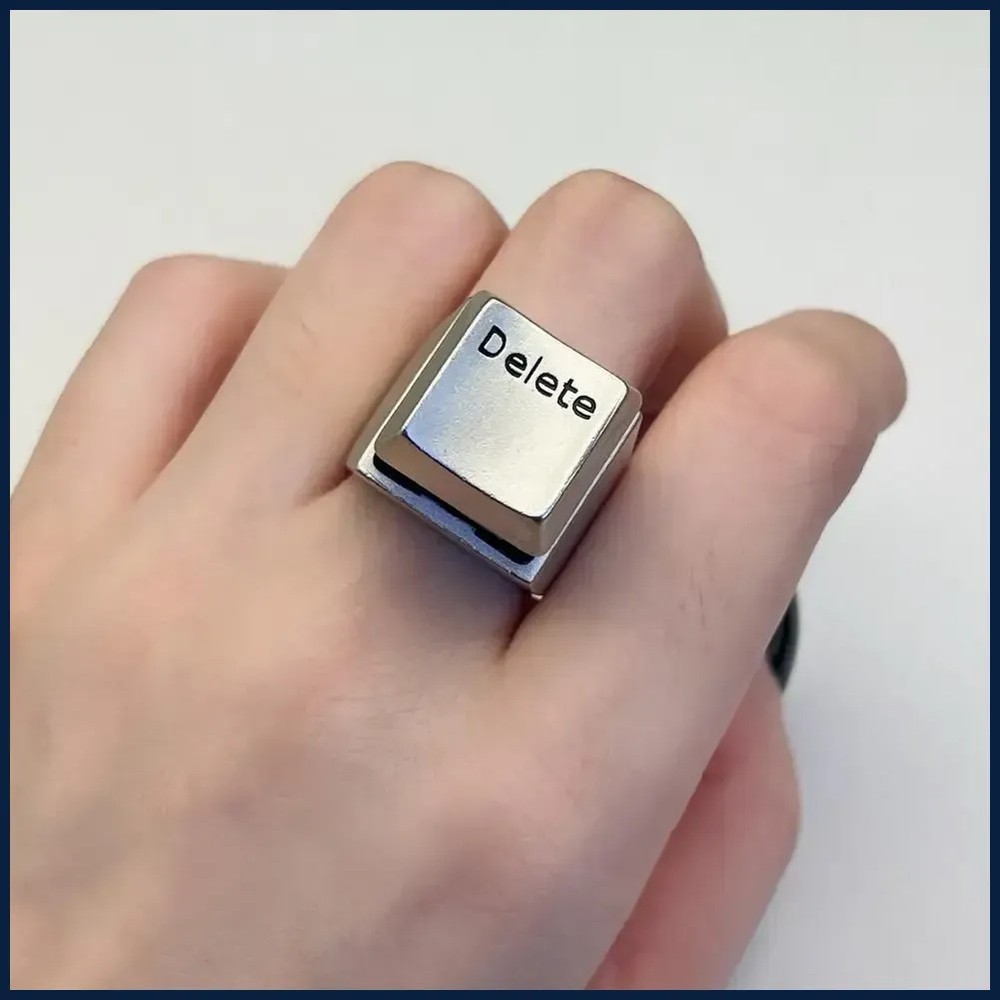 Mechanical Keyboard Delete Keycap  Creative One-click Removal Decompression