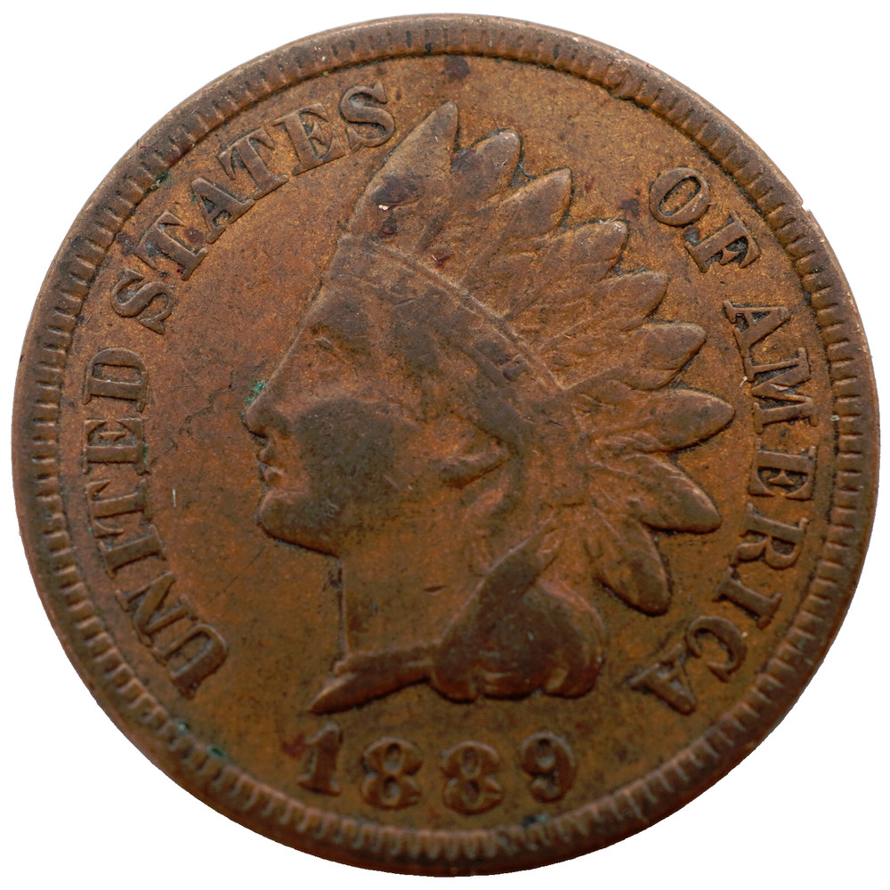 1889 Indian Head Cent - Fine