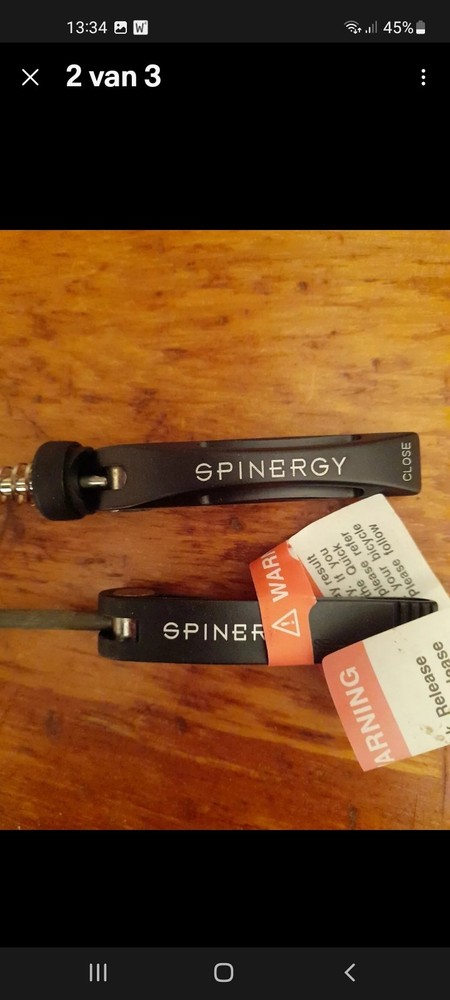 Spinergy Spox quick release REV, MTB new