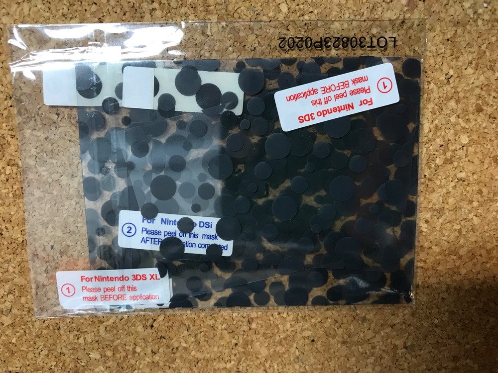 Super Mario Game Case, Screen Protector And Screen Wipe For Nintendo DS