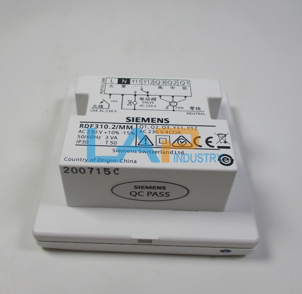 1PCS NEW FOR SIEMENS Air Conditioning Control Panel RDF310.2/MM