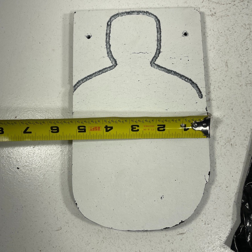 Infinity Defense Target ID Infinity Defense Small 9"x5"