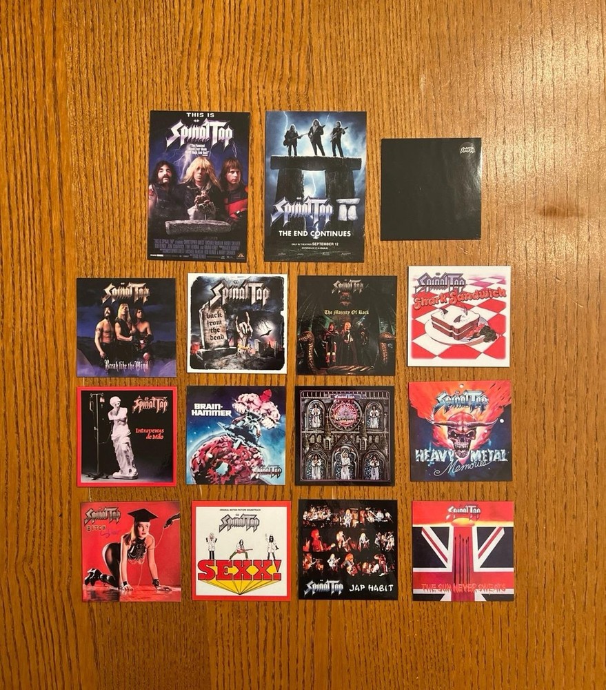 Spinal Tap fridge magnets