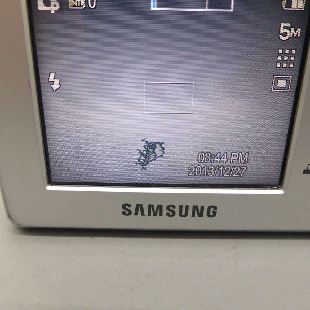 Samsung Digimax S750 7.2MP Compact Digital Camera Silver Tested *Read*