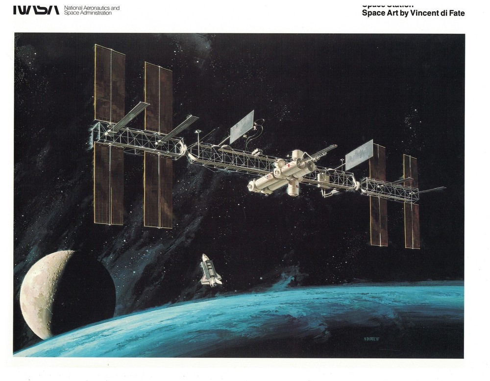 NASA - Space Station Complex.  #02 NASAST