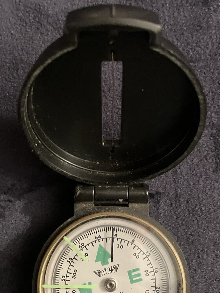 ENGINEER LENSATIC COMPASS Works great! See photos!