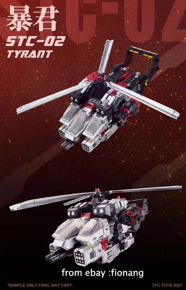 Transformable Megatron TFC STC-02 Tyrant Dominator 4 mode convertion