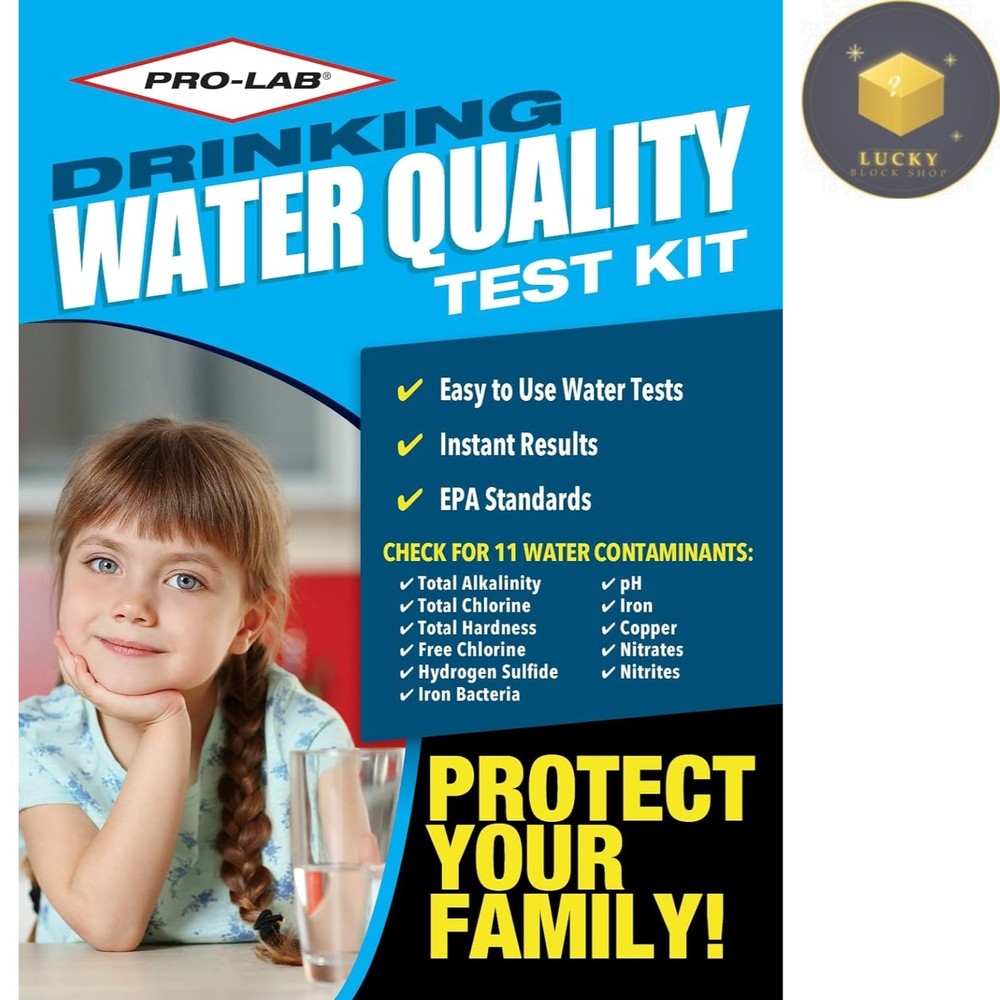 WTR Quality  Kit: Accurate Instant Water Testing for Safe Drinking