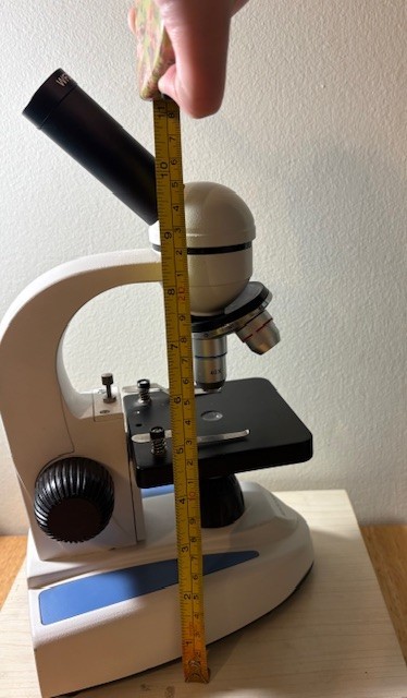 AmScope 40X-1000X Metal Student Compound Microscope