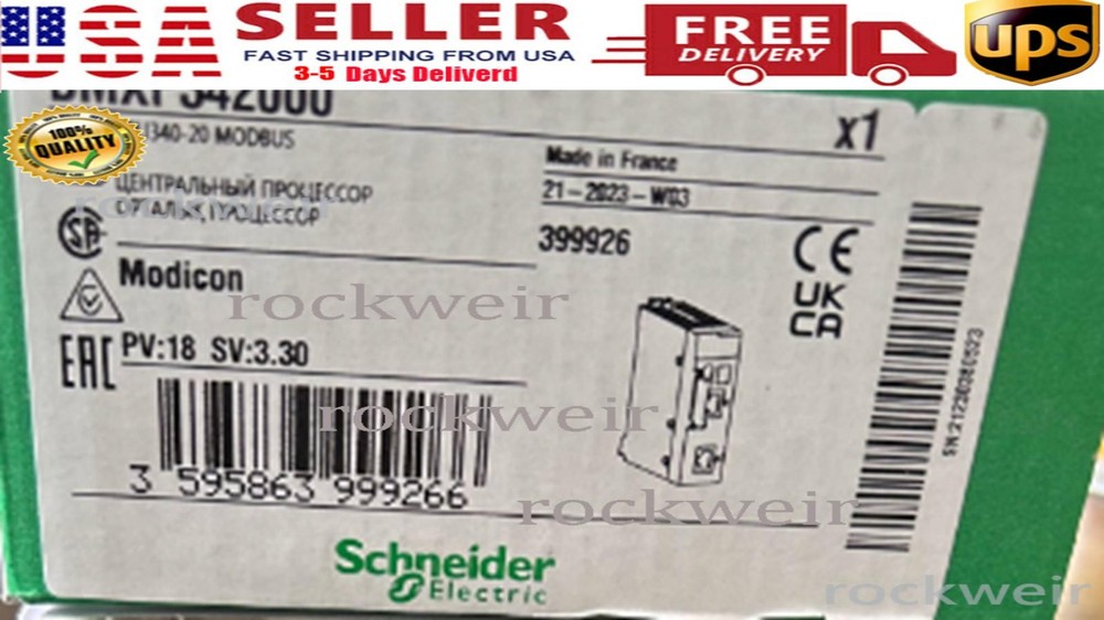 New In Box Schneider BMXP342000