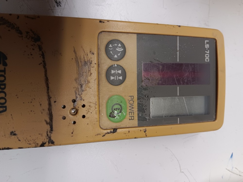 RL-50B Rotating Level Laser With Case and Receiver Powers On