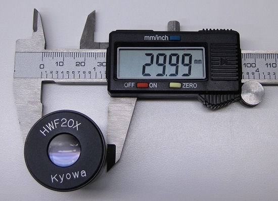 Kyowa HWF20X Microscope Eyepiece, 30mm