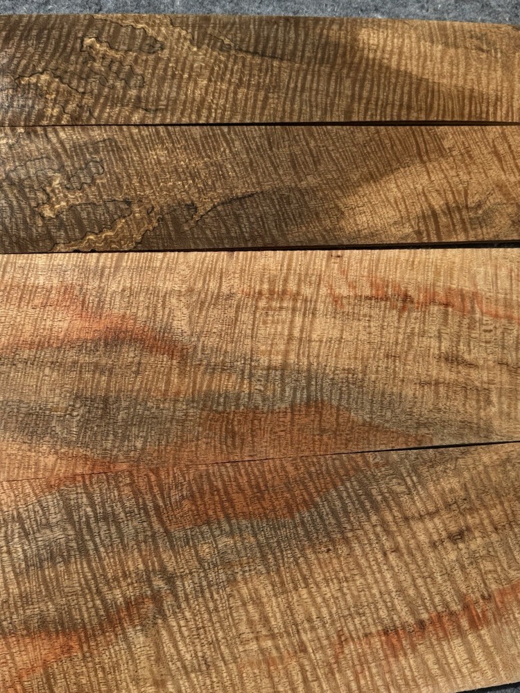 Reclaimed Curly Hawaiian Mango 4 Piece Baritone Set