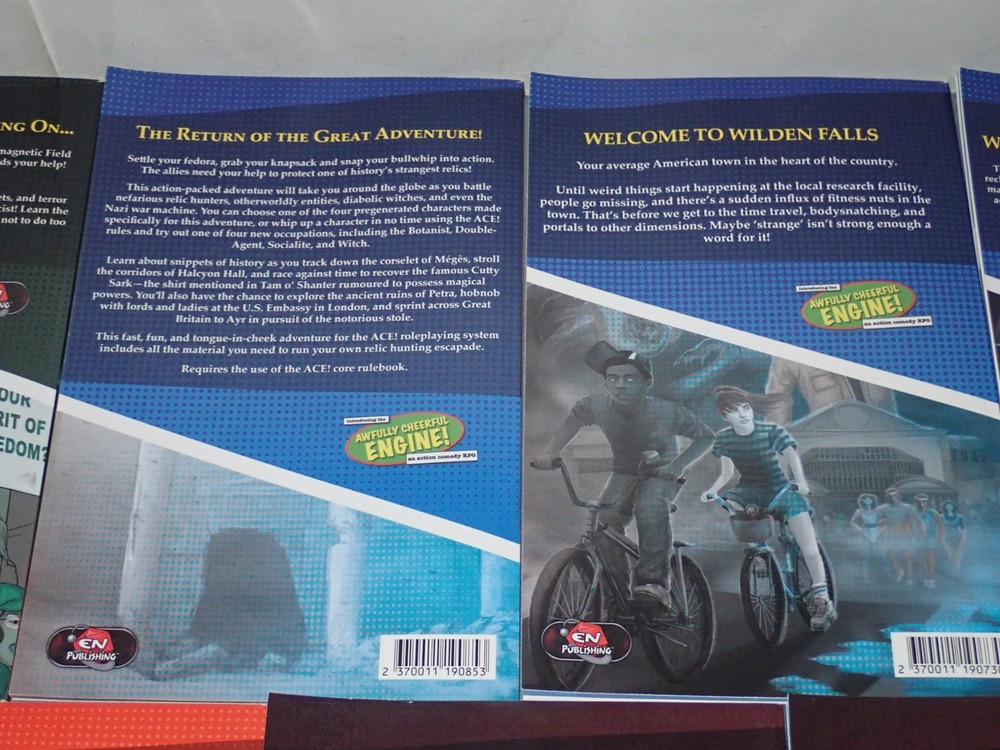 Awfully Cheerful Engine Russ Morrissey ACE Issues 1-9