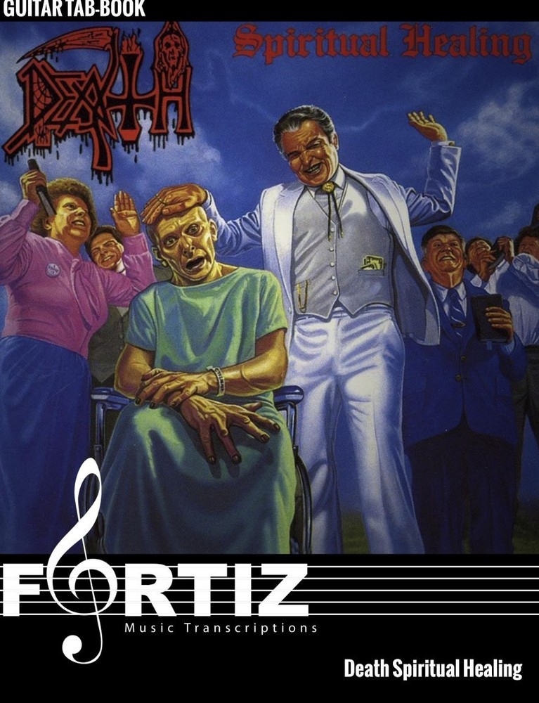 DEATH 8 GUITAR TAB TABLATURE BOOK COLLECTION INCLUDES CONTROL DENIED TABS
