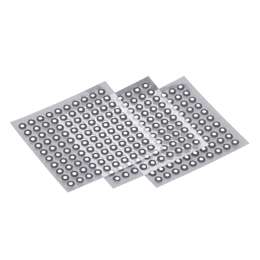 3 Sheets 3D Scanning Reflective Reference Marking Point 3mm ID 6mm OD Accessory