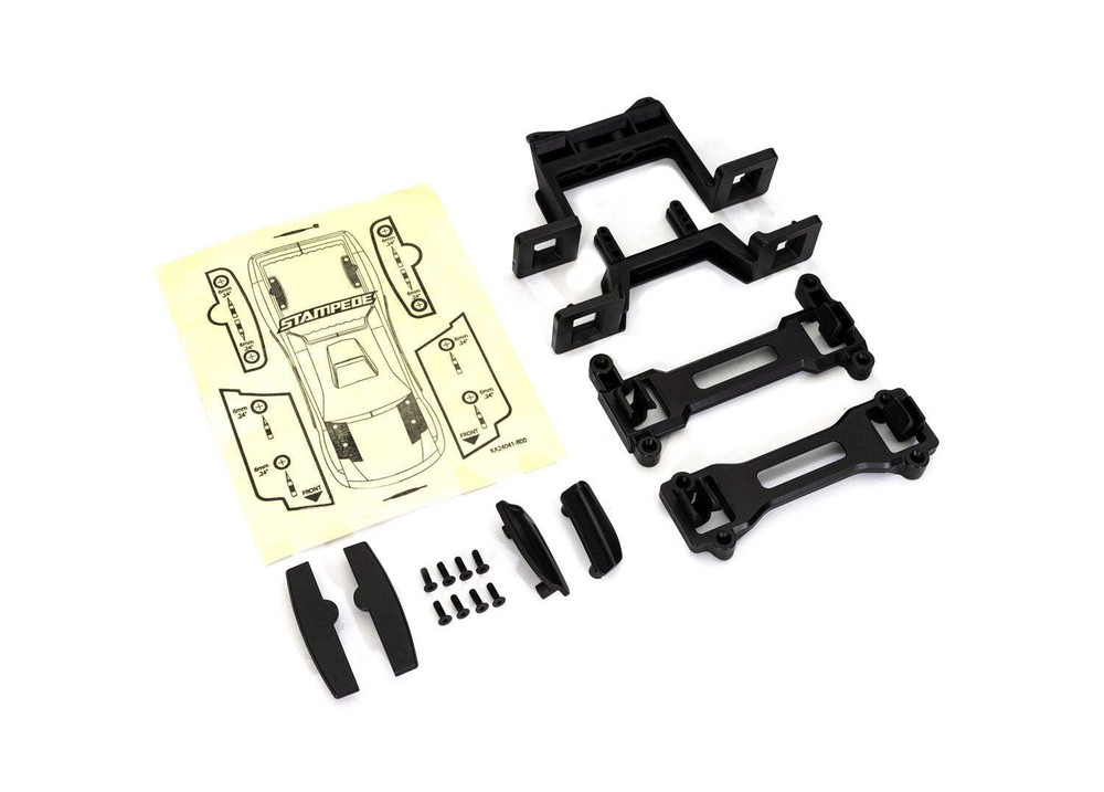 Traxxas Stampede 2WD Clipless Body Conversion Kit