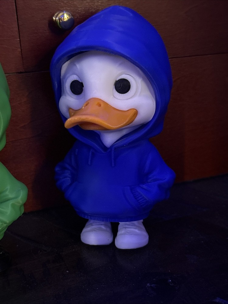3D Printed Ducks Multicolored Approx 4 Inch Tall