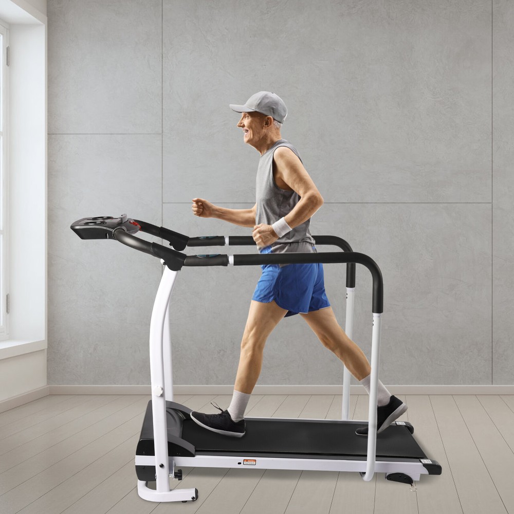 Multi-function Rehab Treadmill For Elderly, Indoor Exercise Machine 0.5-6Km/H US