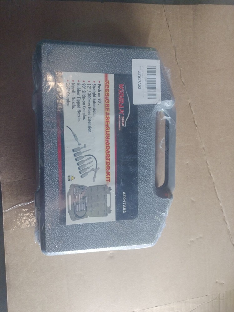WINMAX 7 pcs grease gun adaptor kit