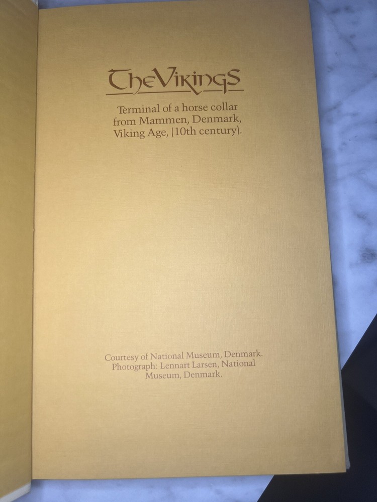 1981 Quillmark Publishing Notebook The Vikings