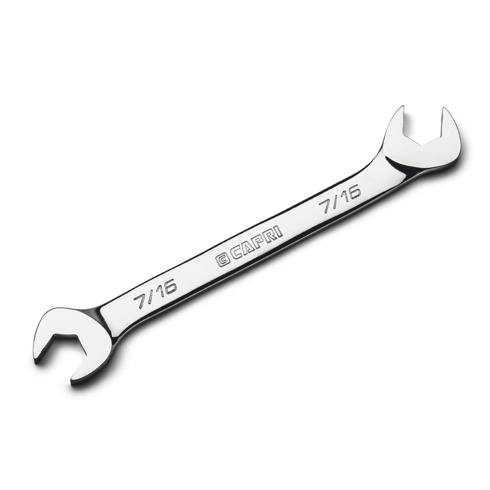 7/16 in. Angle Open End Wrench 30° and 60° angles SAE