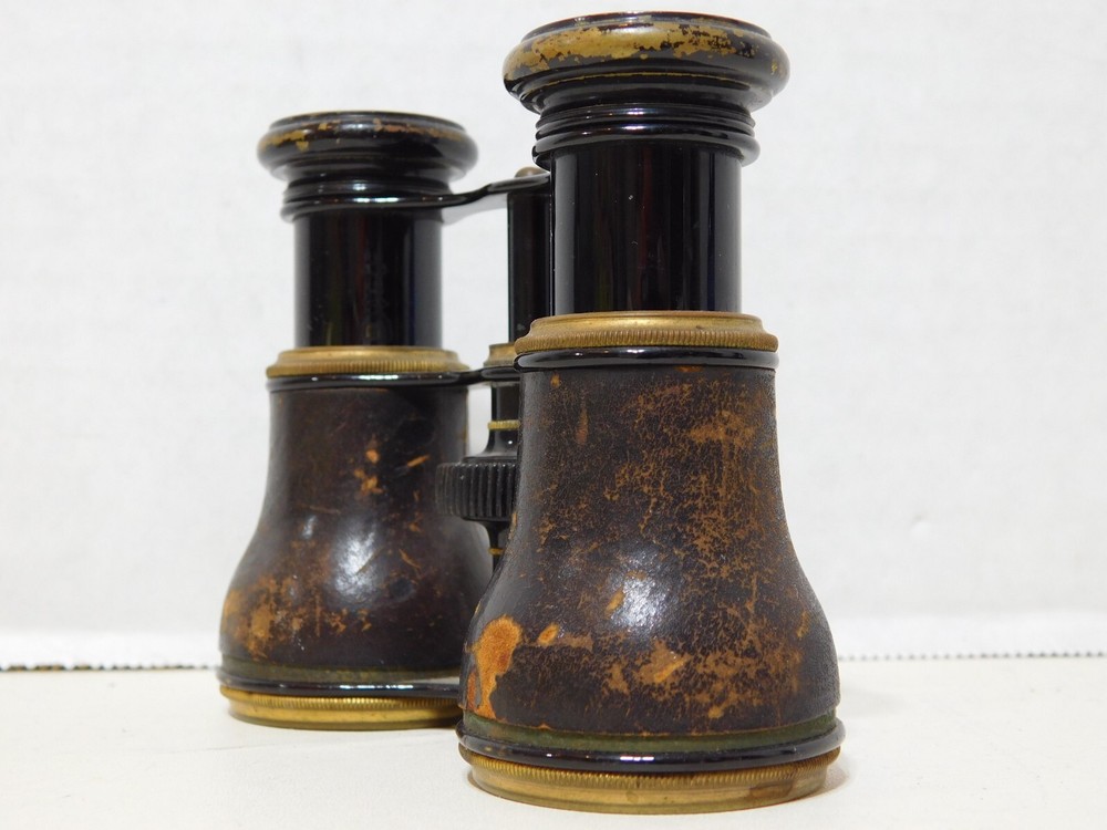 Colmont Ft Paris Leather Opera Glasses Binoculars