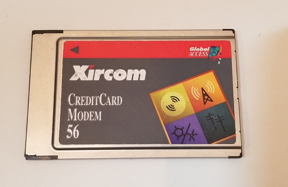 Xircom Credit Card Modem 56. CM-56G