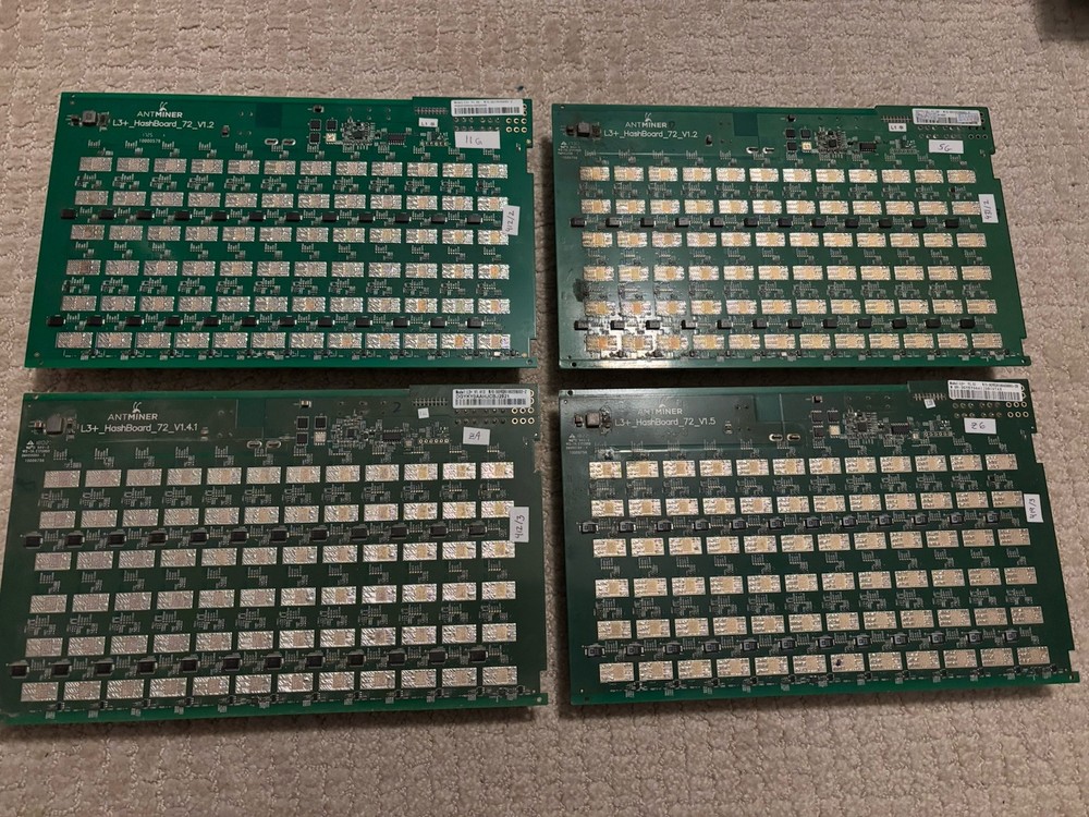 Bitmain Antminer L3+ Hashboard