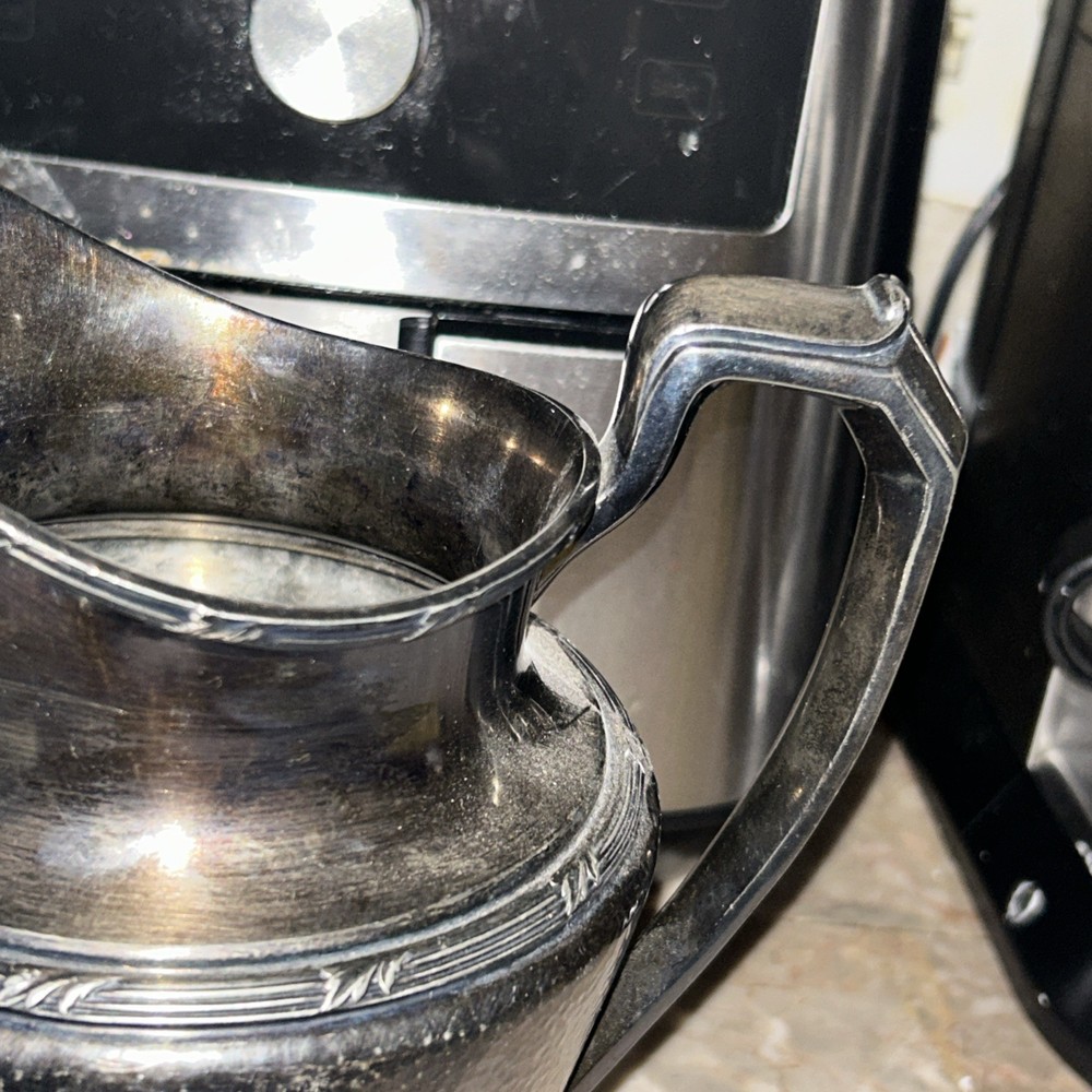 vintage Reed & Barton Water Pitcher Silver Played