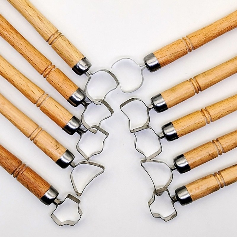 Handle Pottery Carving Tool Ceramic Shaping Scraper Tool Pottery Tool