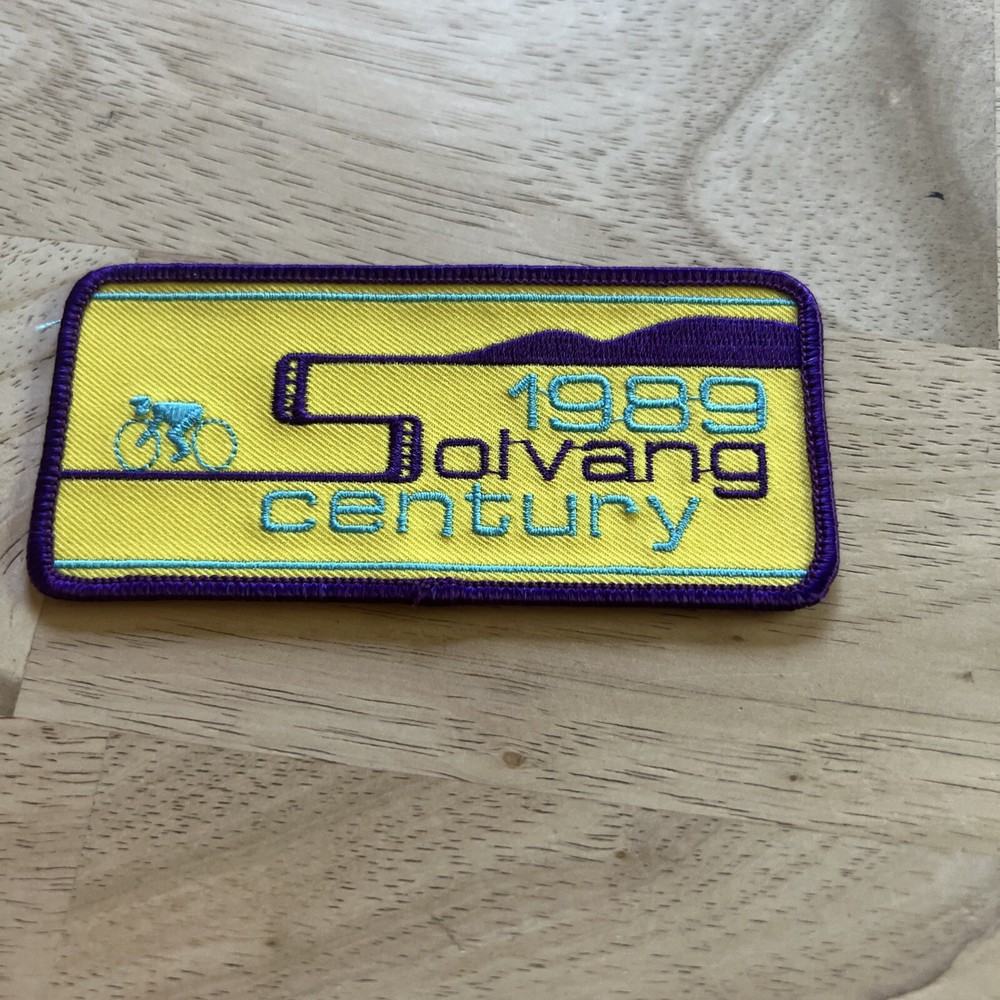 Vintage 1989 Solvang century patch