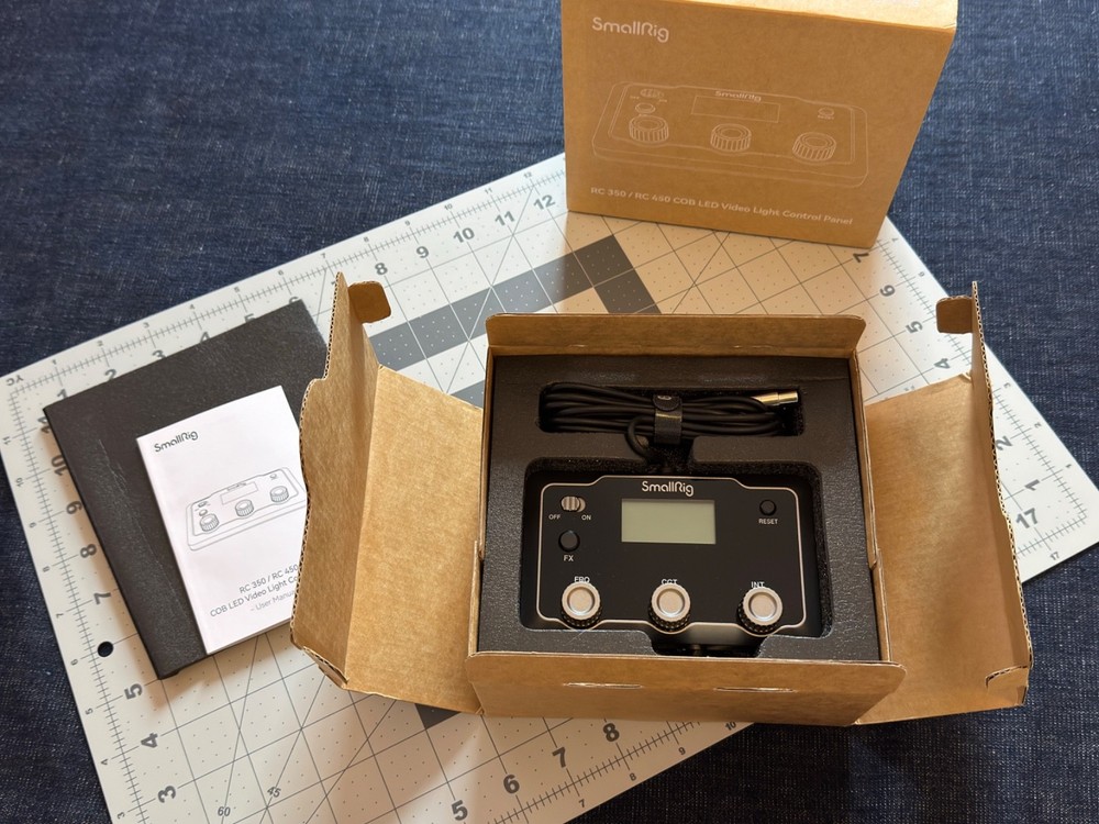 SmallRig Control Panel for RC 350 & RC 450 LED Video Lights