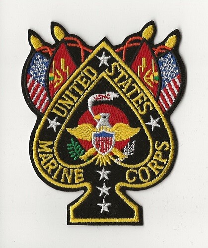 PATCH - U.S. Marine Corp -Spade