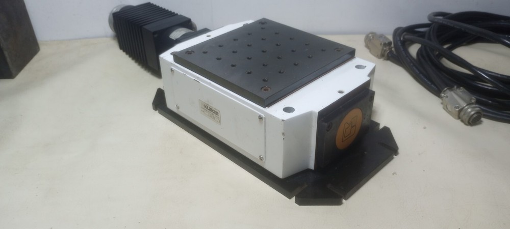 Working Klinger Scientific Linear Translation Stage UE72 w/ Base & 25' Cable
