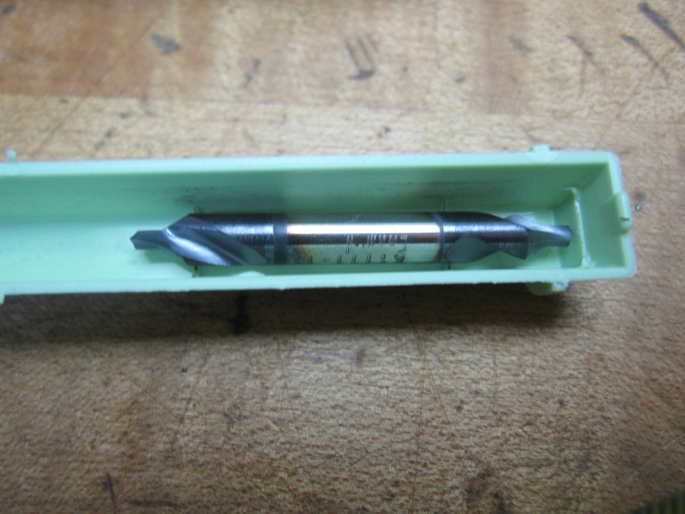 5 Walter .063" x .1575" 60 deg. combined drill countersinks Between size #1 & #2