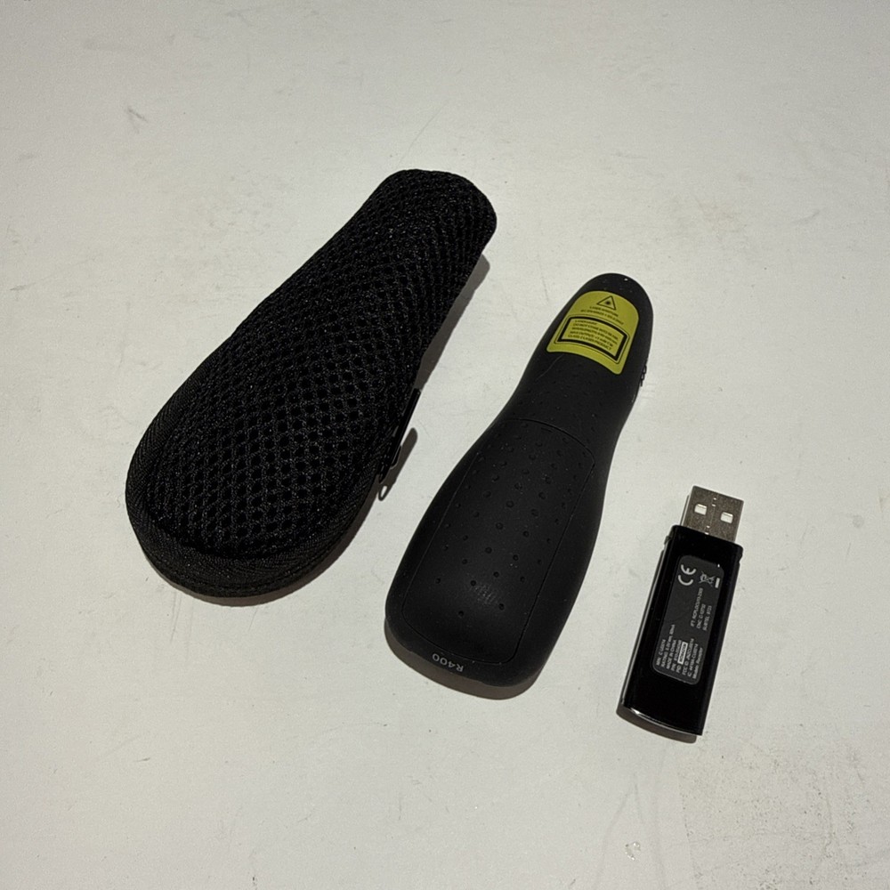 Logitech R400 Presenter Remote Control with Laser Pointer