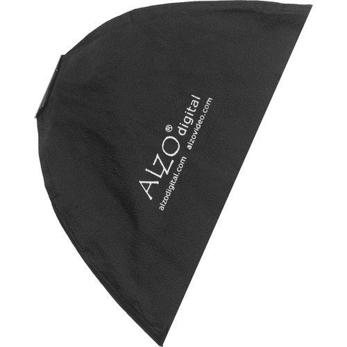 Alzo Digital 36" x 36" Softbox, 4 Rods, 2 Inner Diffusers, Grid, Bag- NEVER USED