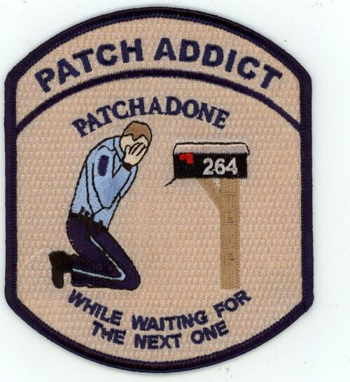 FANTASTIC NOVELTY PATCH ADDICT COLLECTOR SHOULDER PATCH SHERIFF