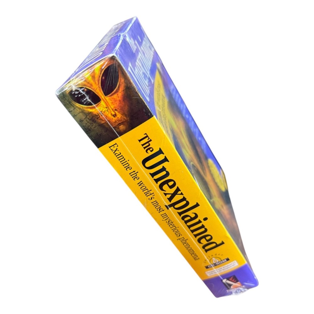 The Unexplained CD-ROM PC Multimedia Mysteries Paranormal Sealed Software NOS