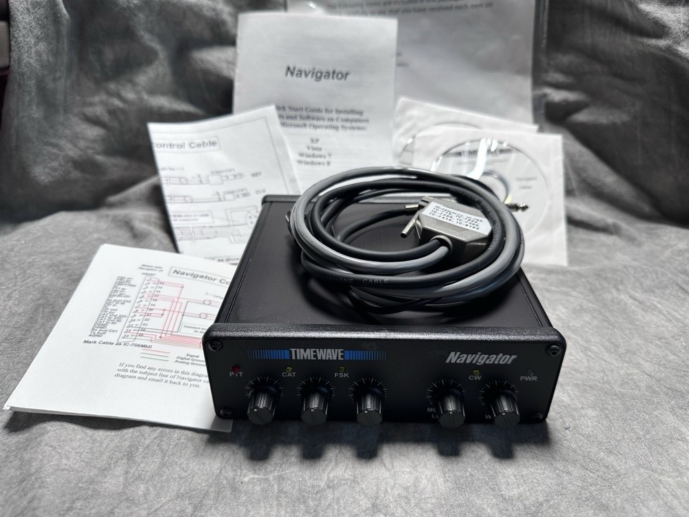 Timewave Navigator with Icom cable