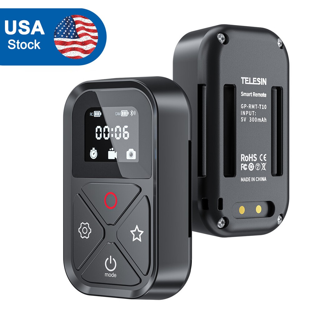 TELESIN Smart Wireless Remote Control Camera Controller for GoPro Hero 11/10/9/8